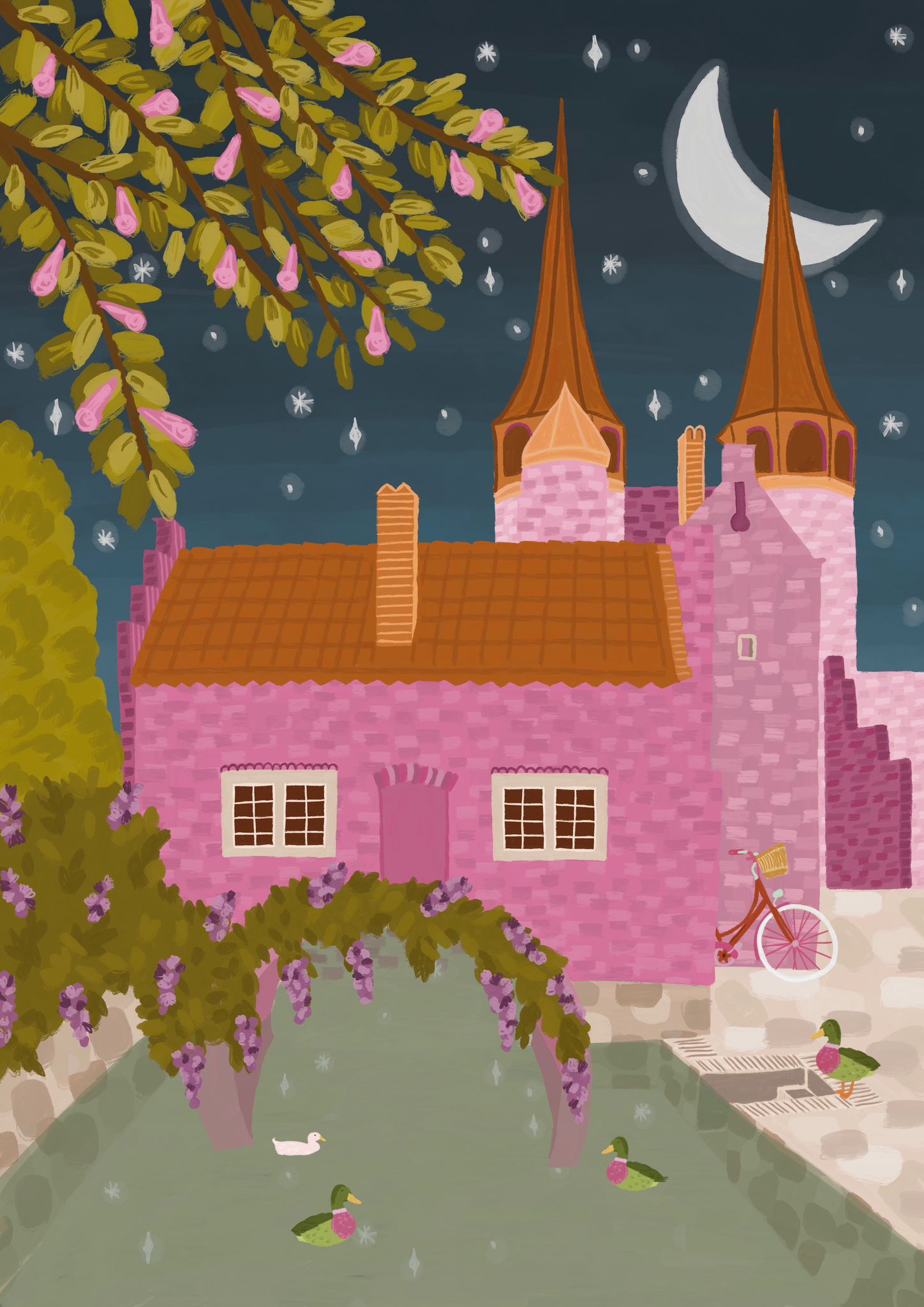 The House Bridge in Delft