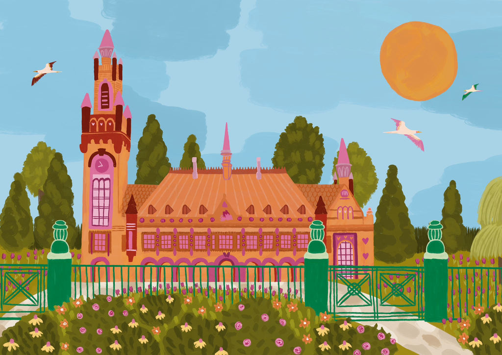 Peace Palace in The Hague