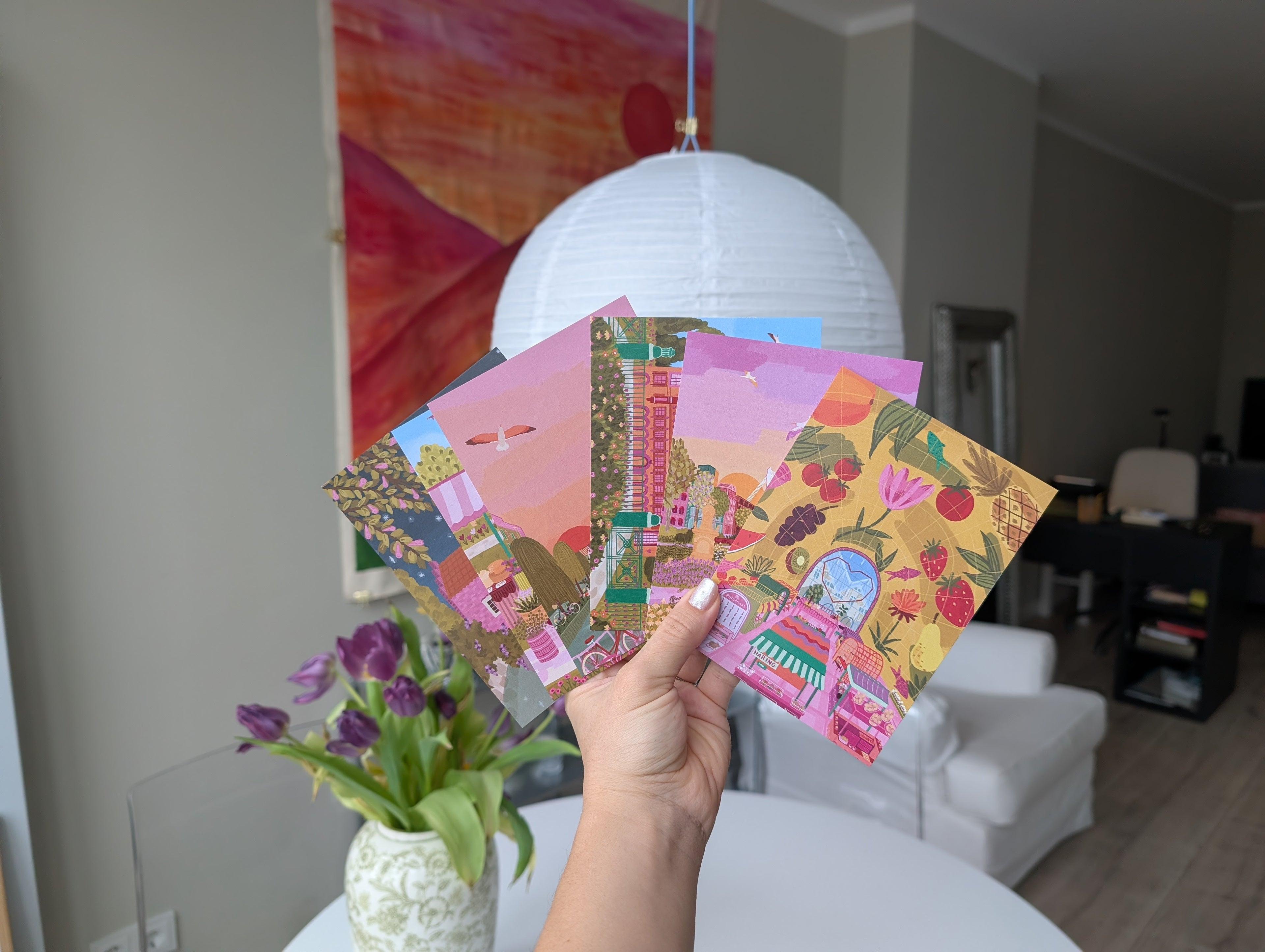 Postcards from The Netherlands, set of 6